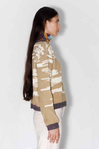 MELTON SWEATER - 100% MERINO WOOL