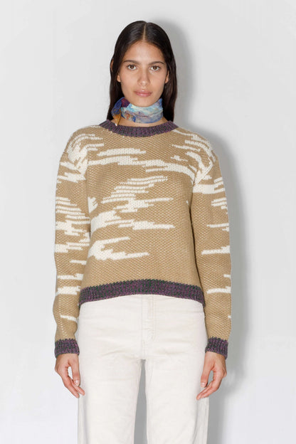 MELTON SWEATER - 100% MERINO WOOL