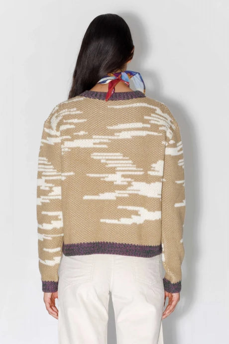 MELTON SWEATER - 100% MERINO WOOL