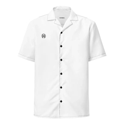 Montenégra button shirt - Silky White and Black