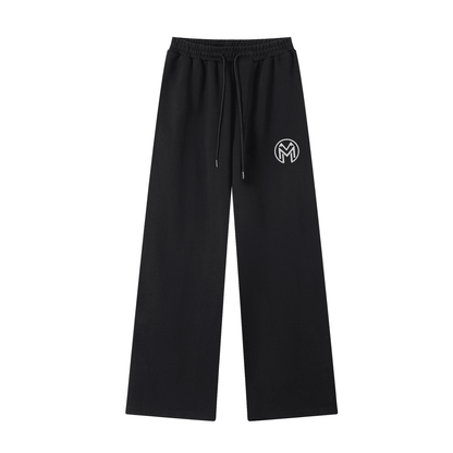 Montenégra Essential Straight-Leg Sweatpants - Premium Black and White