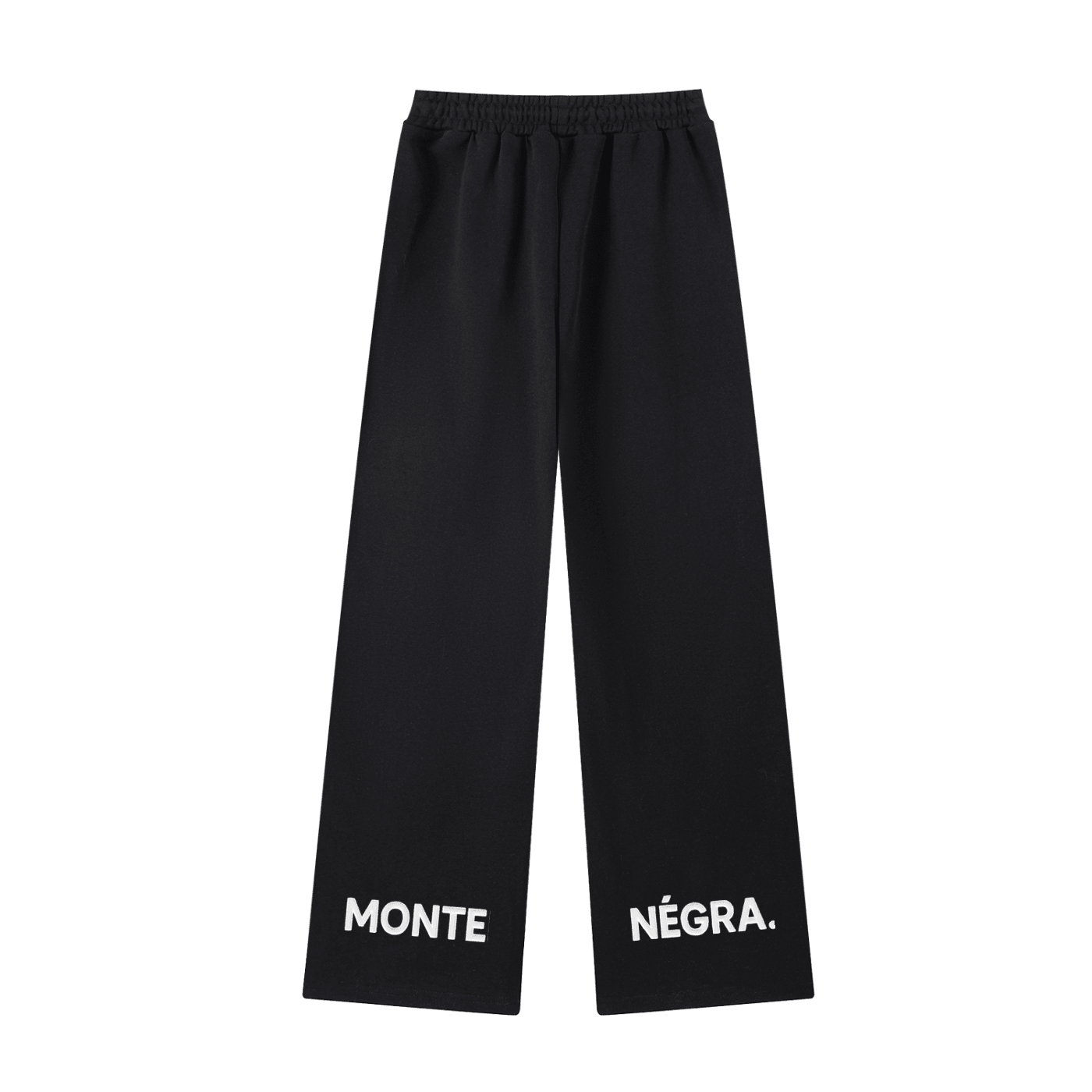 Montenégra Essential Straight-Leg Sweatpants - Premium Black and White