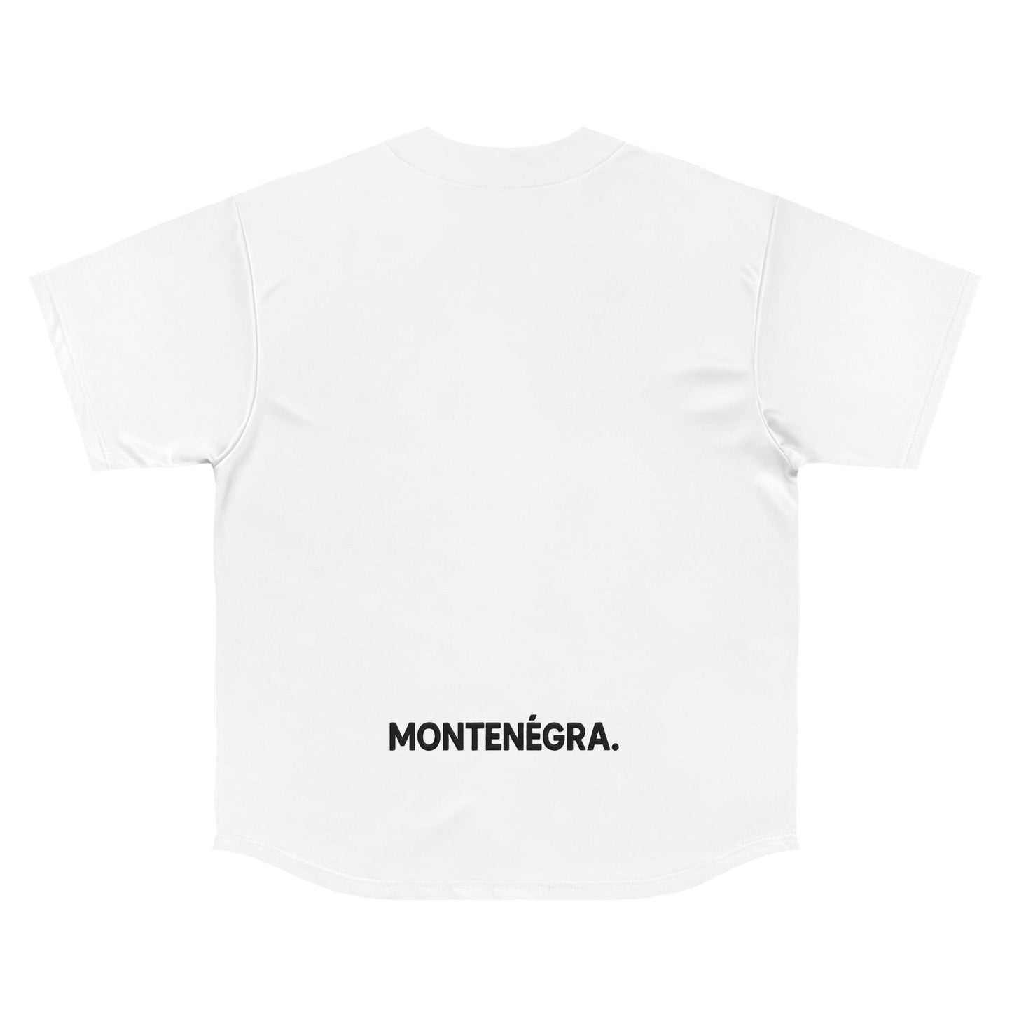 Montenégra Jersey - Silky White and Black