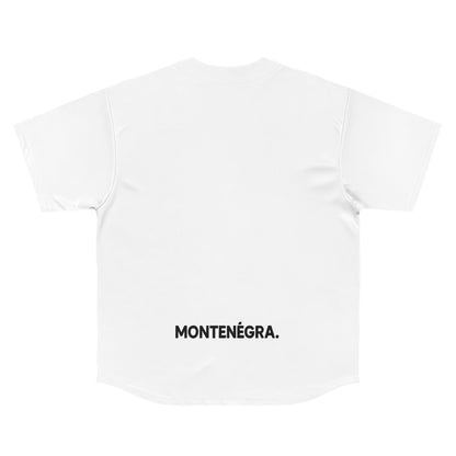 Montenégra Jersey - Silky White and Black