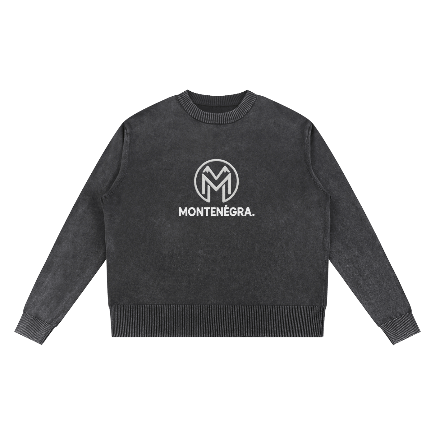 Montenégra Mineral Wash Oversized Sweater