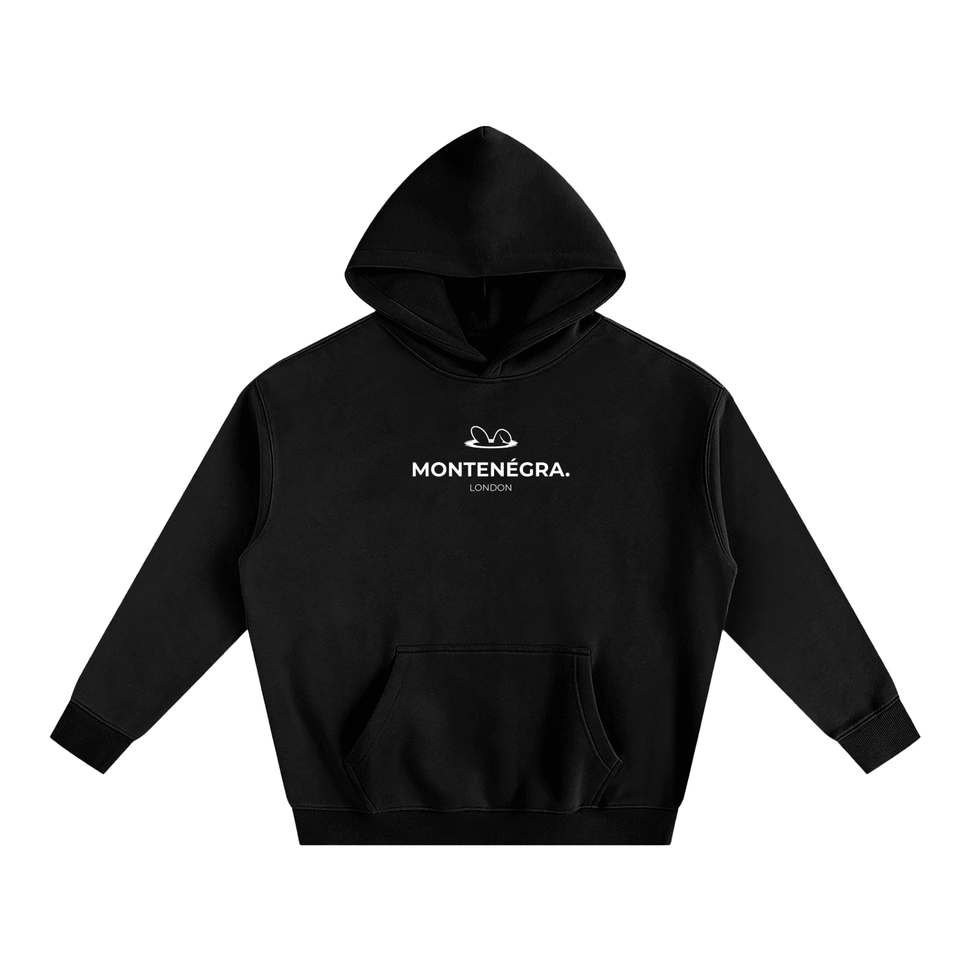 Montenegra Oversize Fleeced Hoodie - Rabbit Hole