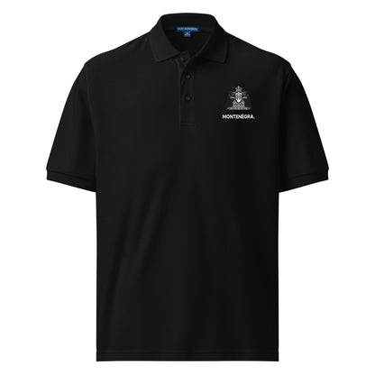 Montenégra  Regal Polo - Premium Black and White