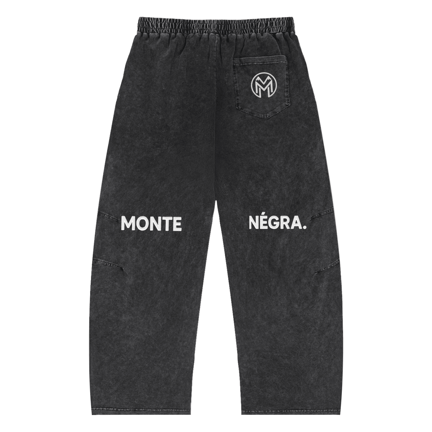 Montenégra Snow Wash Drawstring Cotton Pants