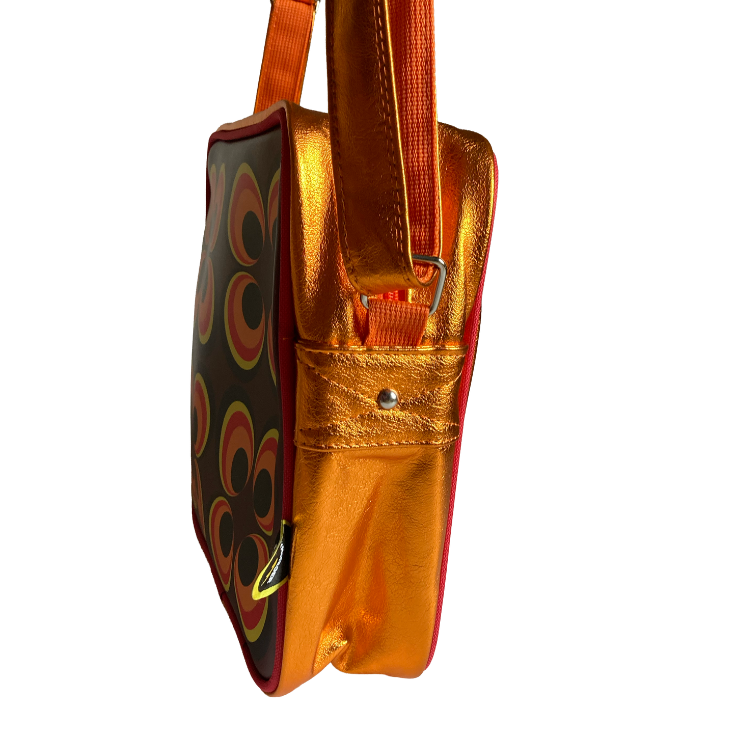 Shoulderbag square Retro circles