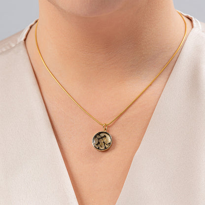 Taurus Zodiac Sign Sustainable Necklace