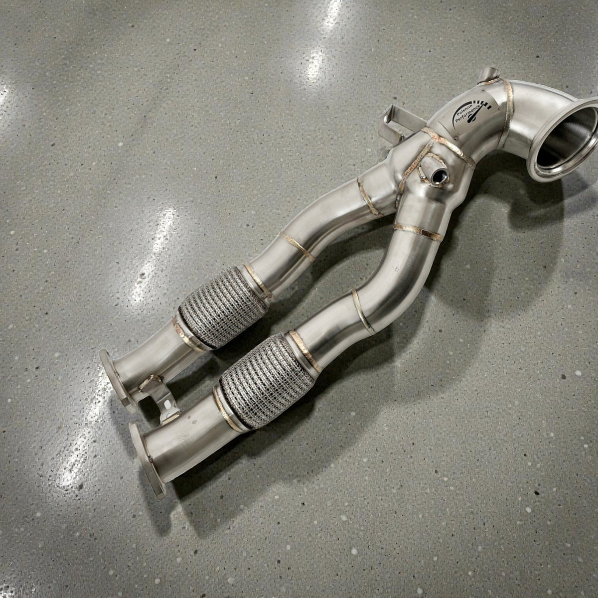 2.5T Race Downpipe For 2018+ Audi RS3 8V, RS3 8Y &amp; TTRS 8S | Palenon Performance