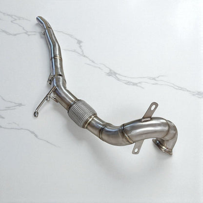 Downpipe de competiție AWD pentru Audi 8V S3/A3 - 2.0T (Premium, cu sau fără catalizator) | Palenon Performance