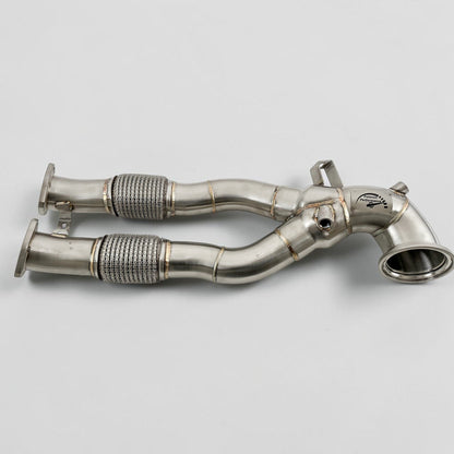 2.5T Race Downpipe For 2018+ Audi RS3 8V, RS3 8Y &amp; TTRS 8S | Palenon Performance