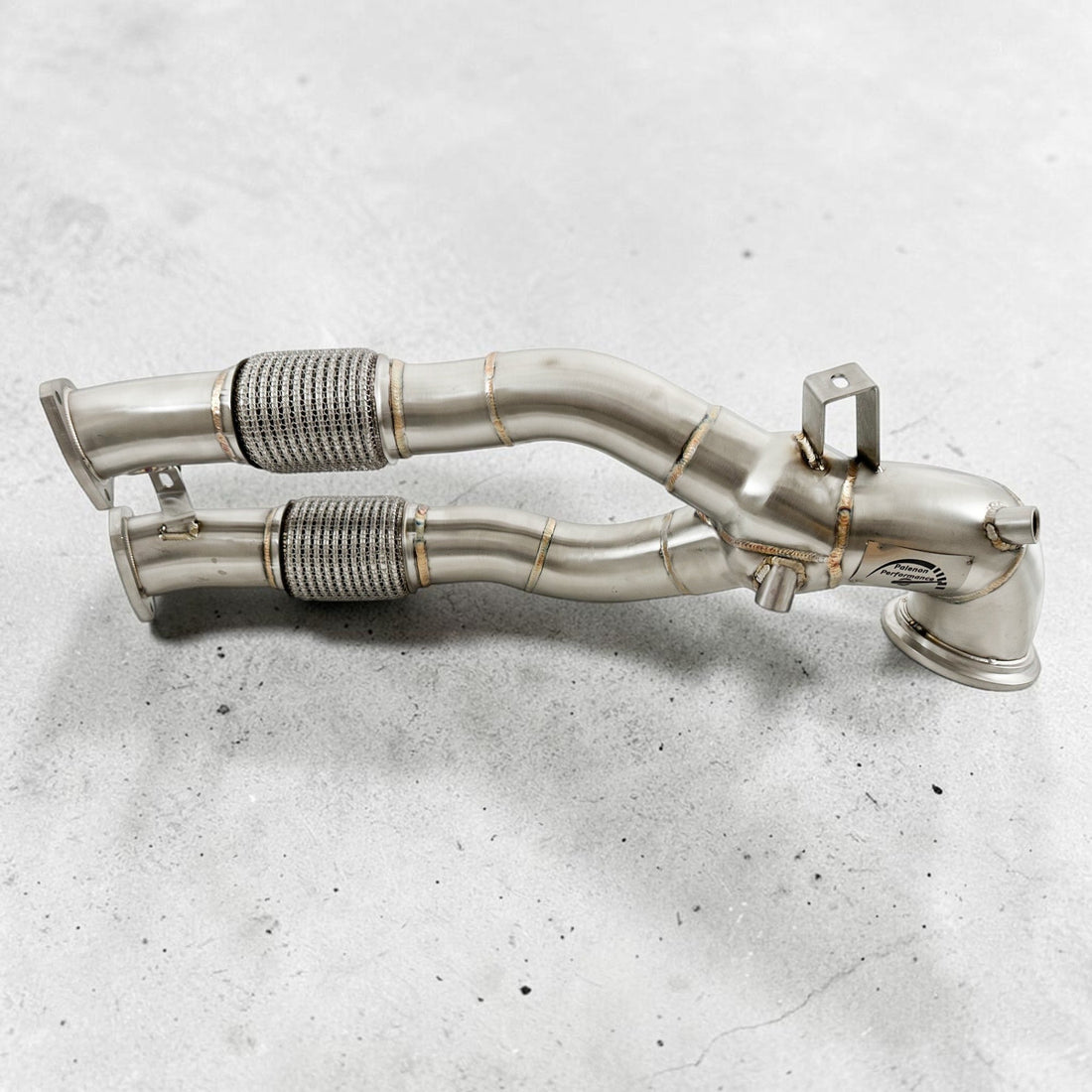2.5T Race Downpipe For 2018+ Audi RS3 8V, RS3 8Y &amp; TTRS 8S | Palenon Performance
