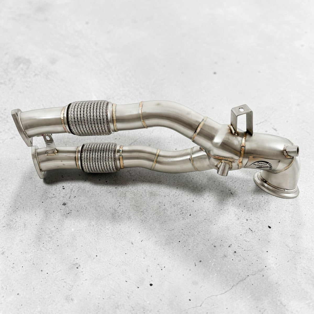 2.5T Race Downpipe For 2018+ Audi RS3 8V, RS3 8Y &amp; TTRS 8S | Palenon Performance
