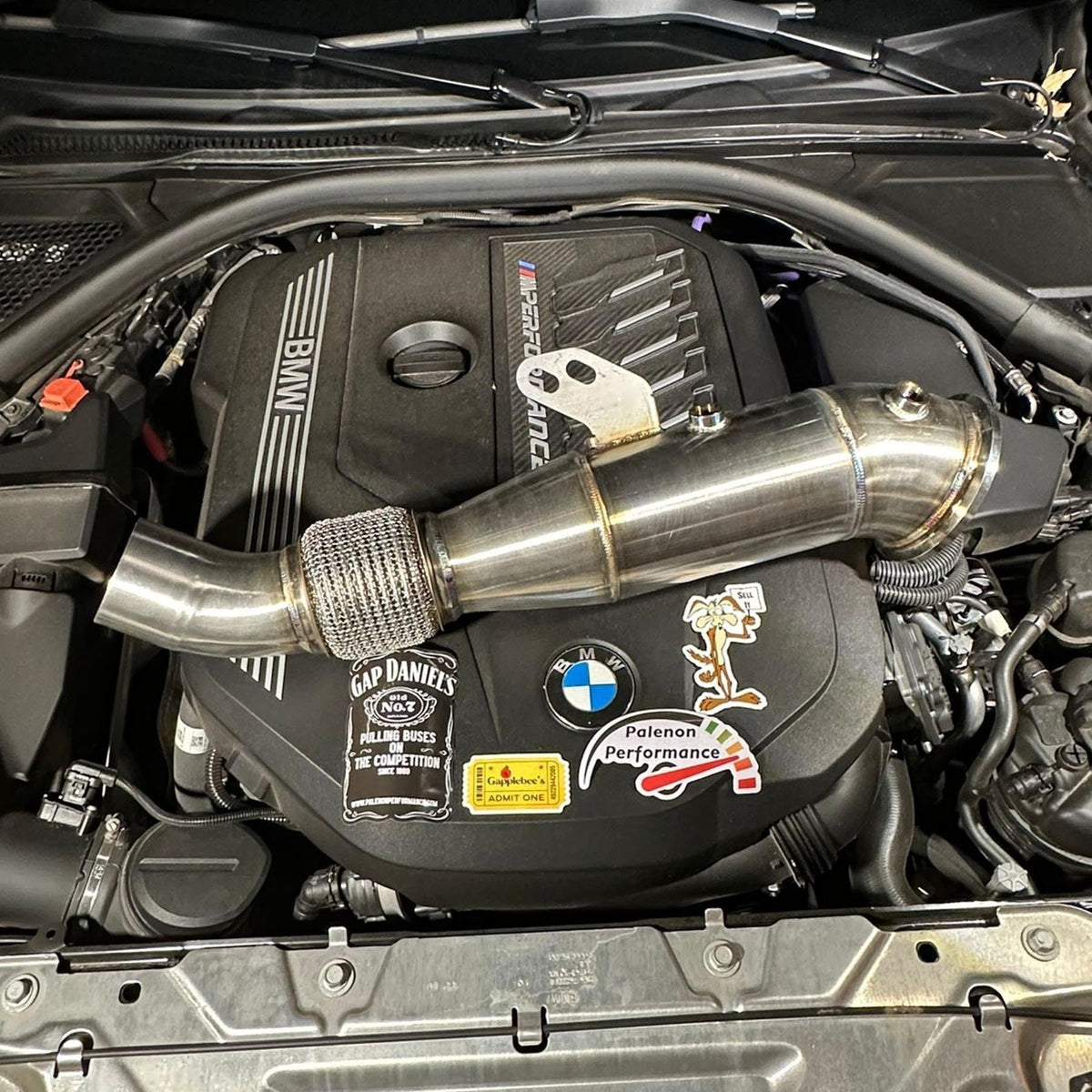 Supra &amp; BMW B58 Racing Downpipe - M340i, M440i, M240i, 340i, 440i, 540i, 640i, 740i, X3, X4, X5, X6, X7 | Palenon Performance