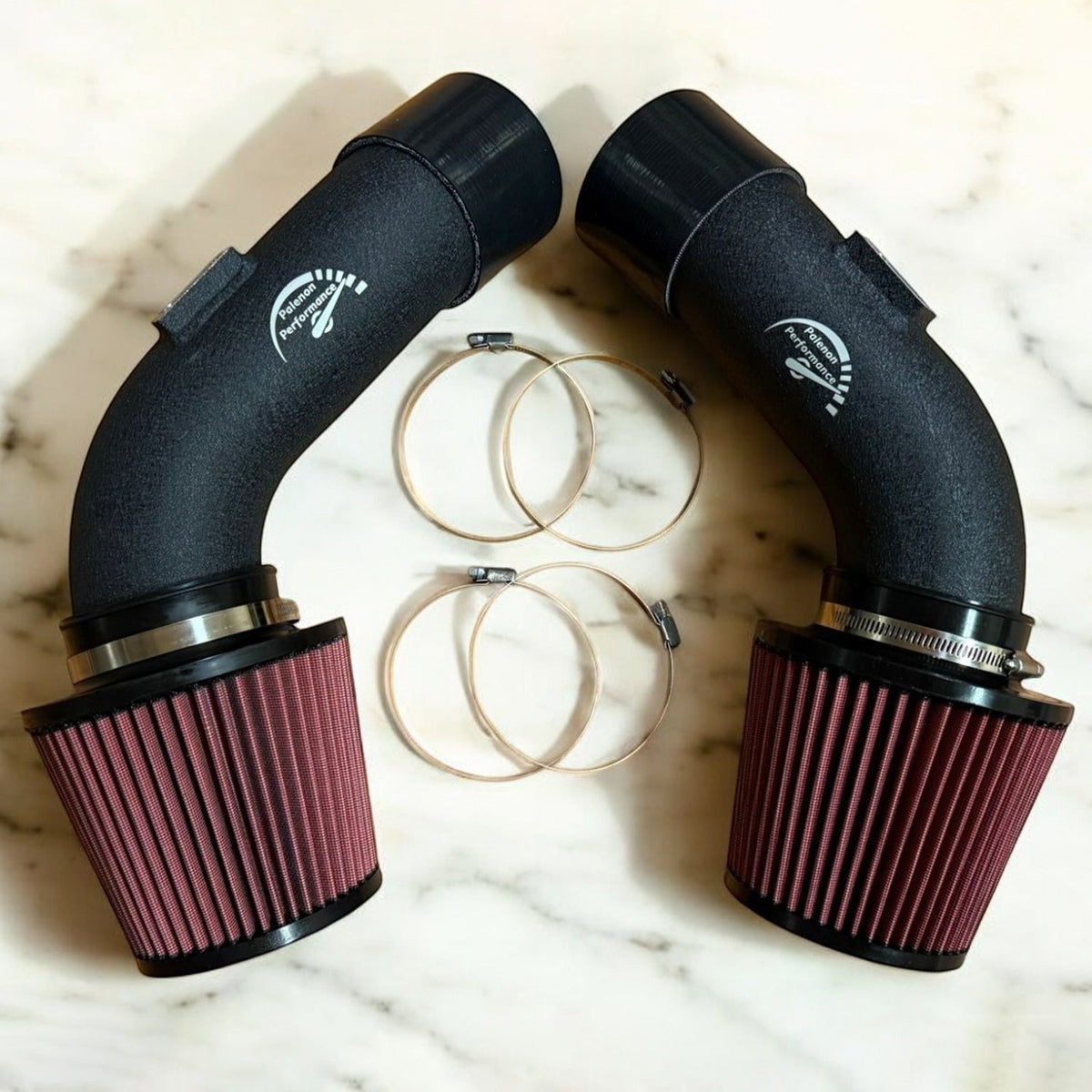 High Flow Dual Cone Intake Kit for BMW M5 &amp; M6 F10, F12, F13, F06 | Palenon Performance