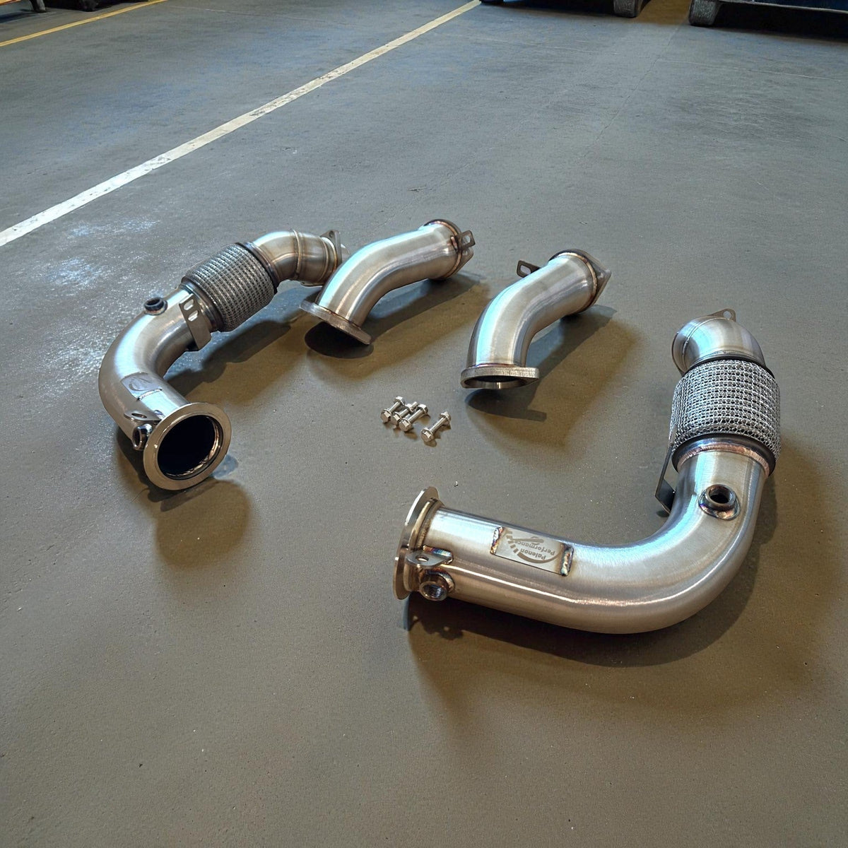 S68 Racing Downpipes For BMW G90 M5 &amp; G99 M5 | Palenon Performance