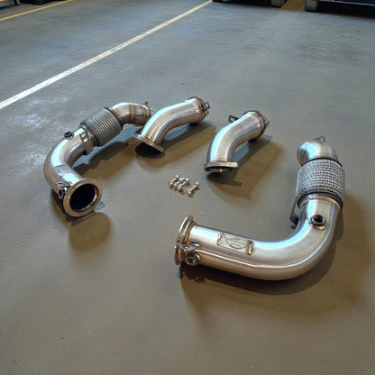 S68 Racing Downpipes For BMW G90 M5 &amp; G99 M5 | Palenon Performance