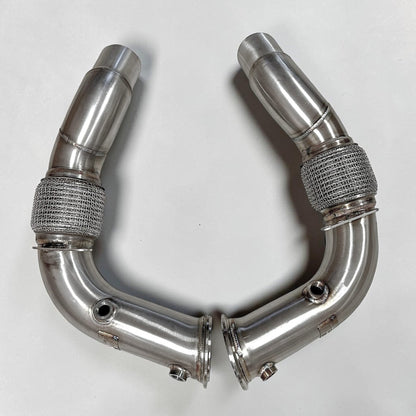 Race Downpipe For BMW F10 M5 and F12, F06, F13 M6 including Competition (S63 Engine) | Palenon Performance