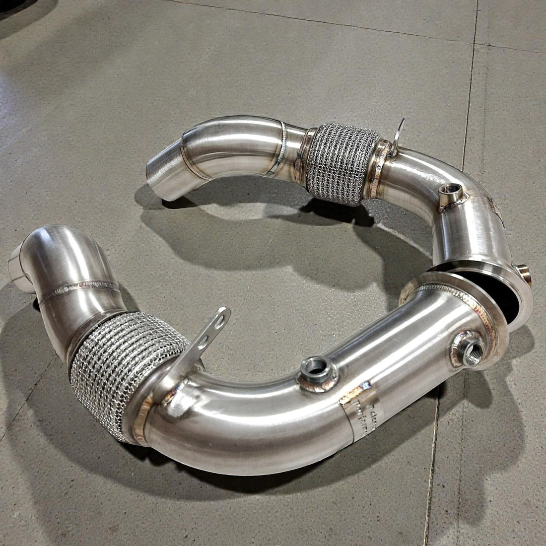 Race Downpipe For BMW F10 M5 and F12, F06, F13 M6 including Competition (S63 Engine) | Palenon Performance