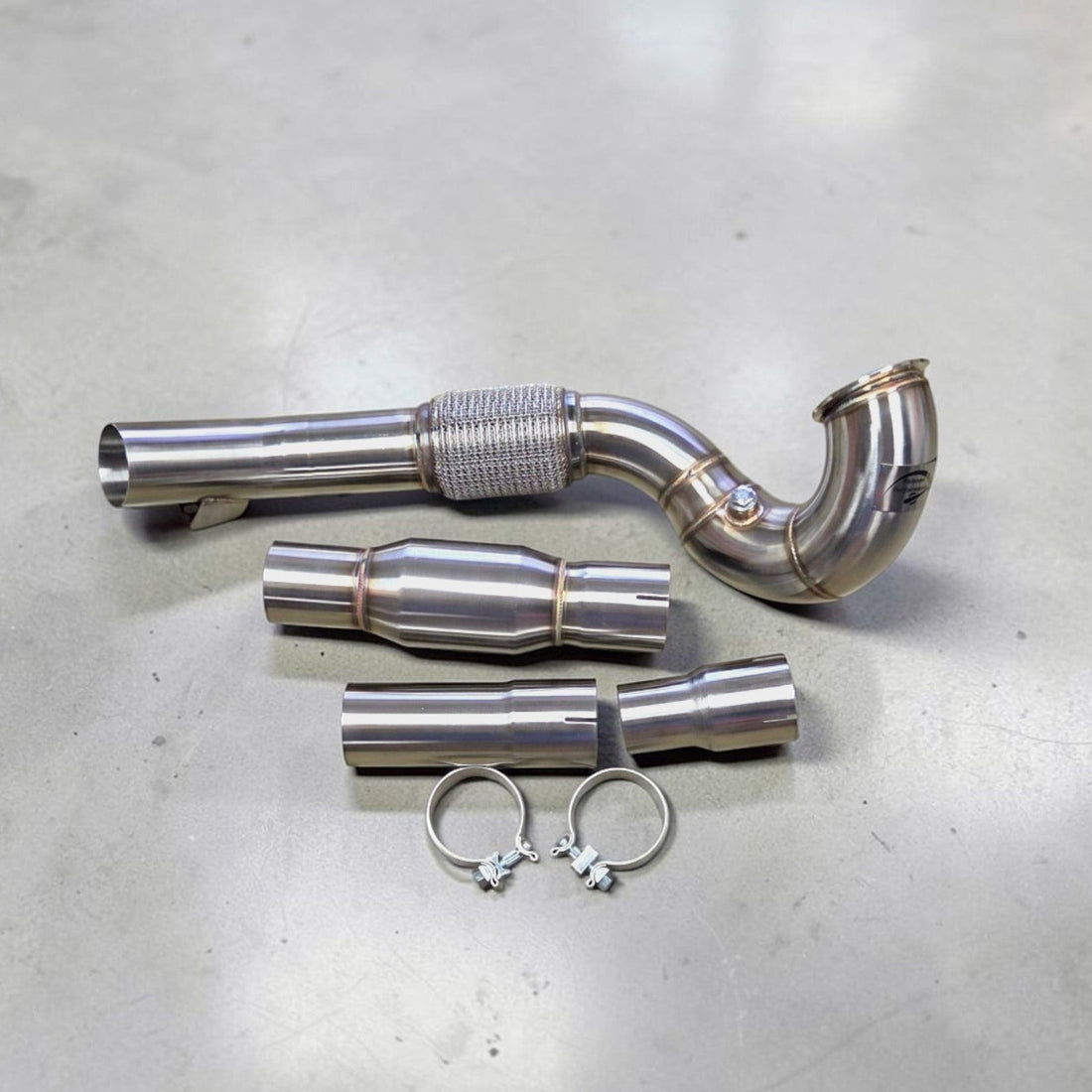 VW Golf MK7 &amp; GTI Race Downpipe - 2.0T, 1.4T FWD (Premium Catless &amp; Catted) | Palenon Performance