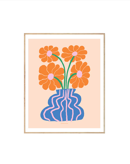 Retro Flower Market 47