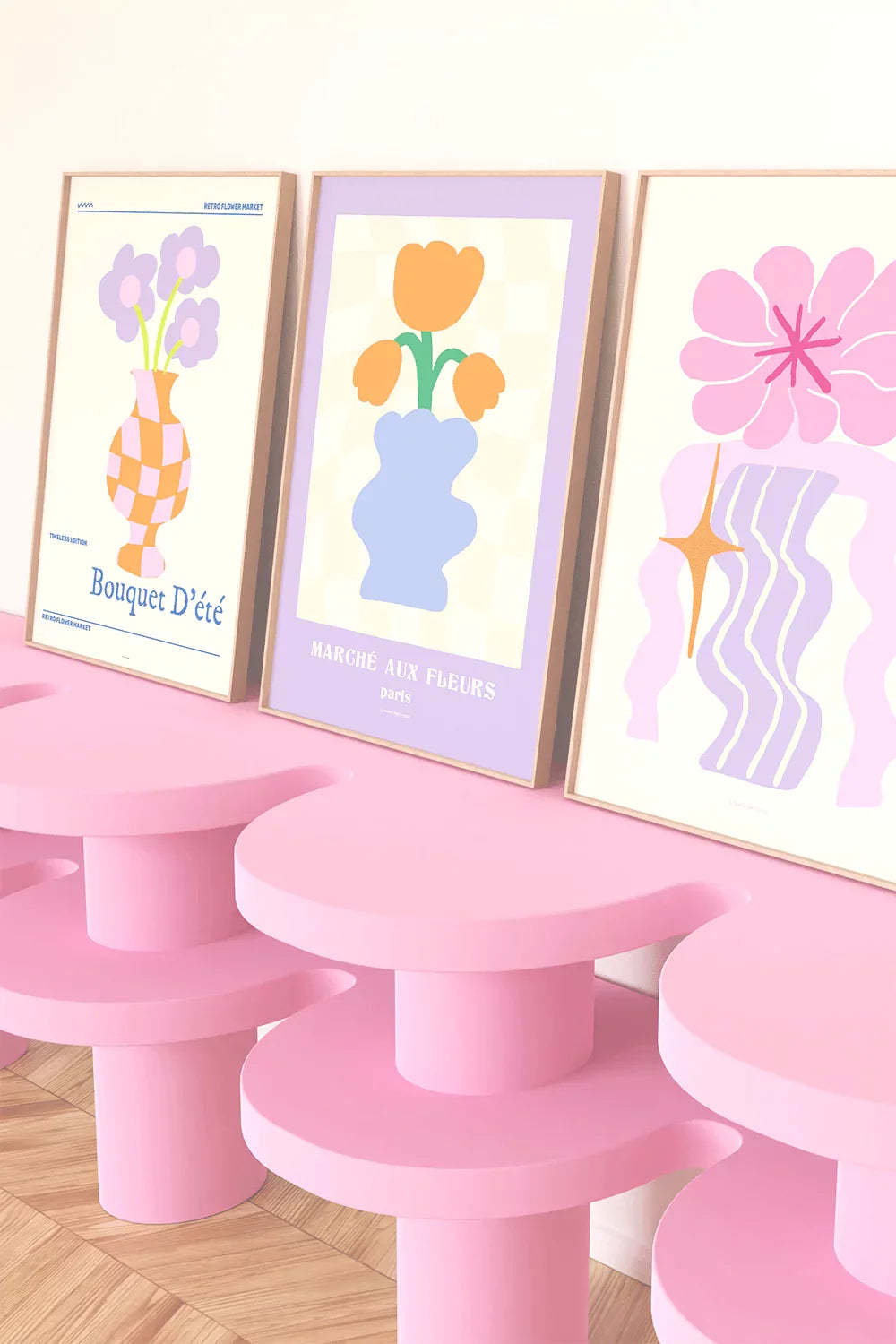 Retro Flower Market 34