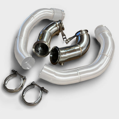 Downpipes Racing pentru BMW F90 M5 &amp; F91, F92, F93 BMW M8 (Motor S63) | Palenon Performance