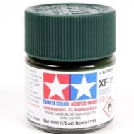 Tamiya Acrylic Paint Mini XF-11 J.N. Green