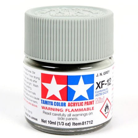 Tamiya Acrylic Paint Mini XF-12 J.N. Grey