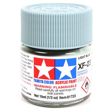Tamiya Acrylic Paint Mini XF-23 Light Blue
