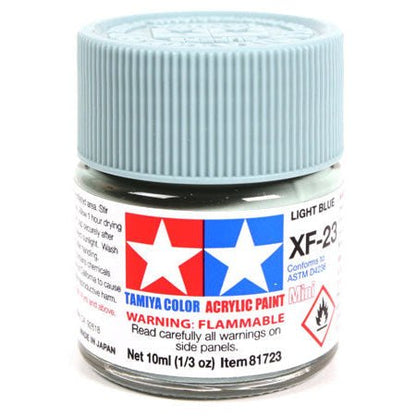 Tamiya Acrylic Paint Mini XF-23 Light Blue