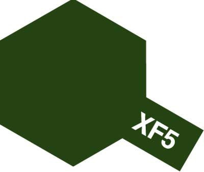 Tamiya Acrylic Paint Mini XF-5 Flat Green