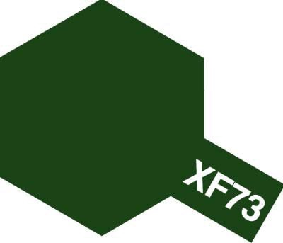 Tamiya Acrylic Paint Mini XF-73 Dark Green