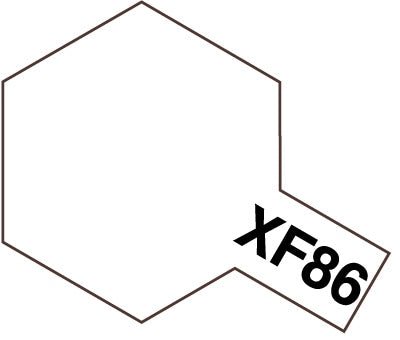 Tamiya Acrylic Paint Mini XF-86 Flat Clear