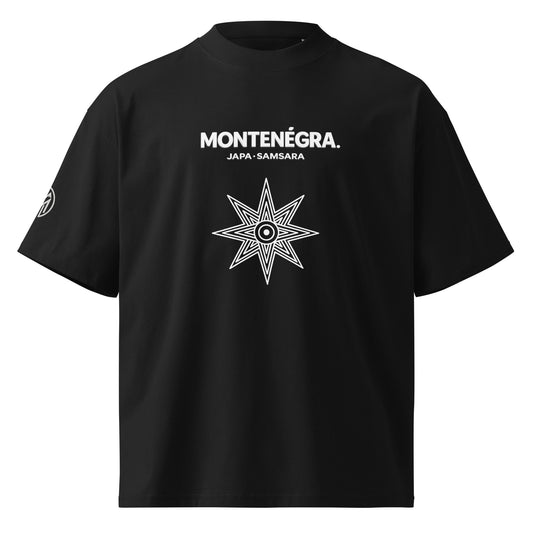 Montenegra Samasara organic oversized high neck t-shirt