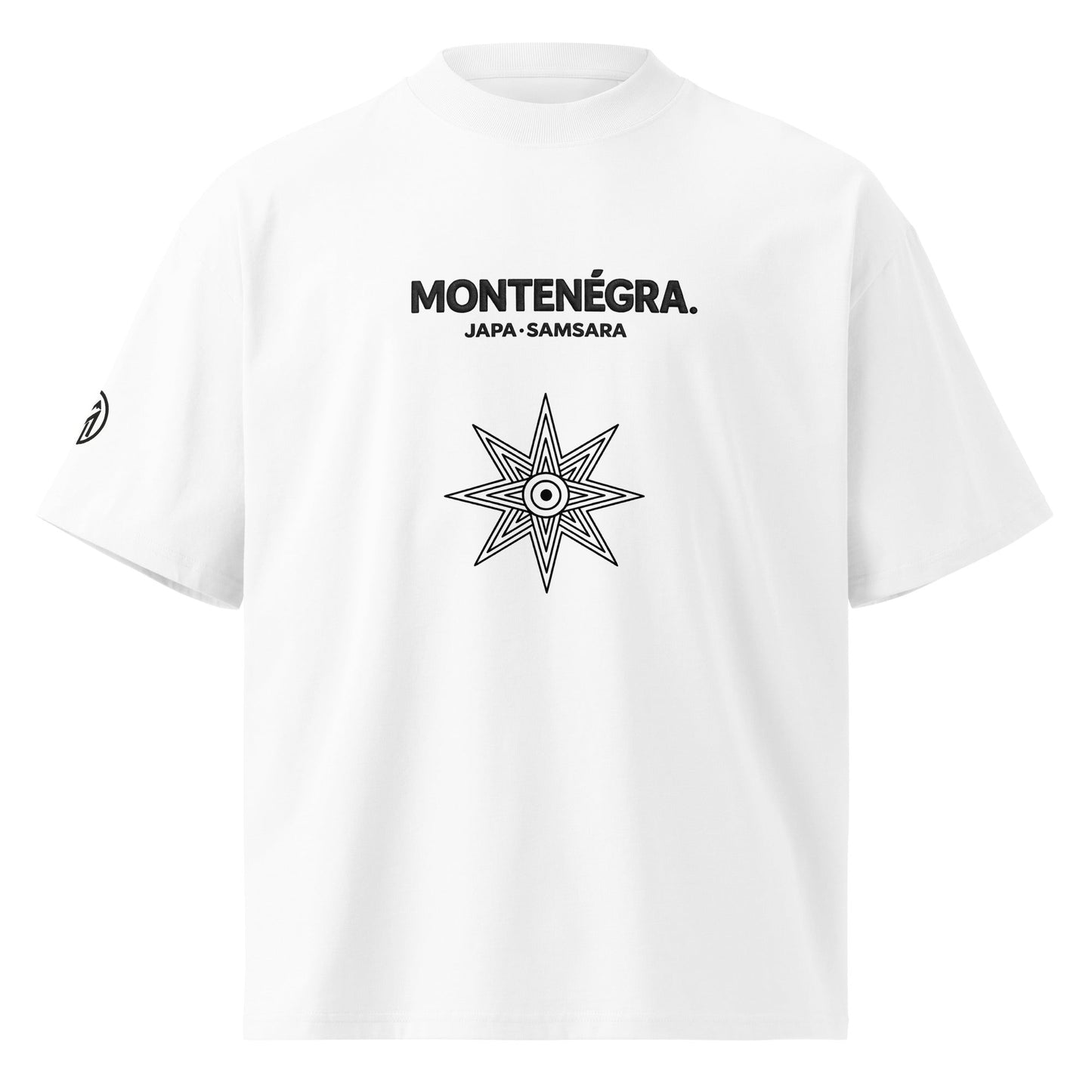 Montenegra Samsara organic oversized high neck tee