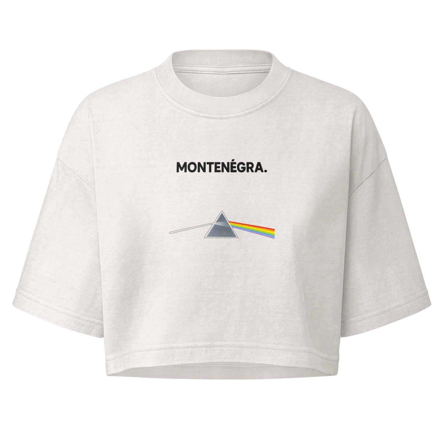 Montenegra dye cropped tee