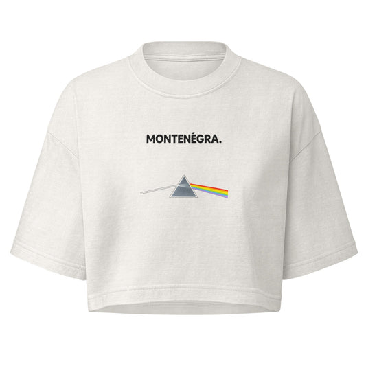 Montenegra dye cropped tee