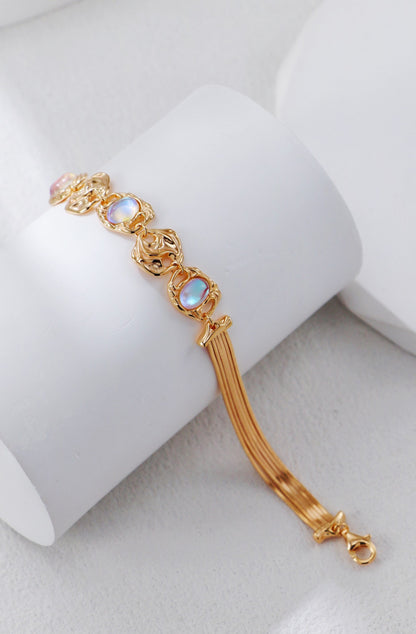 Retro Moonstone Bracelet