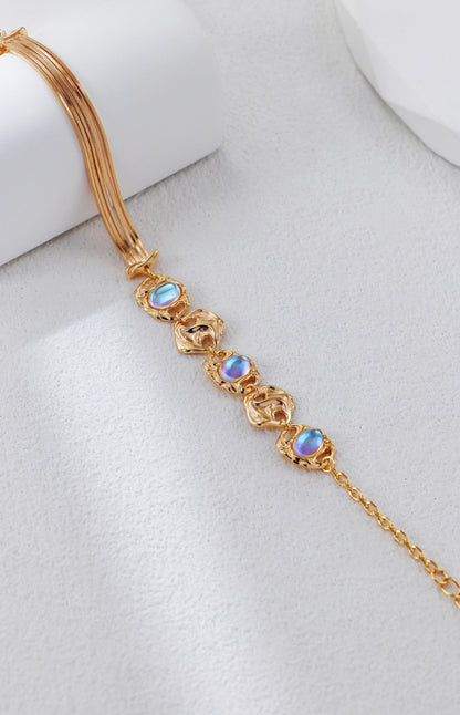 Retro Moonstone Bracelet